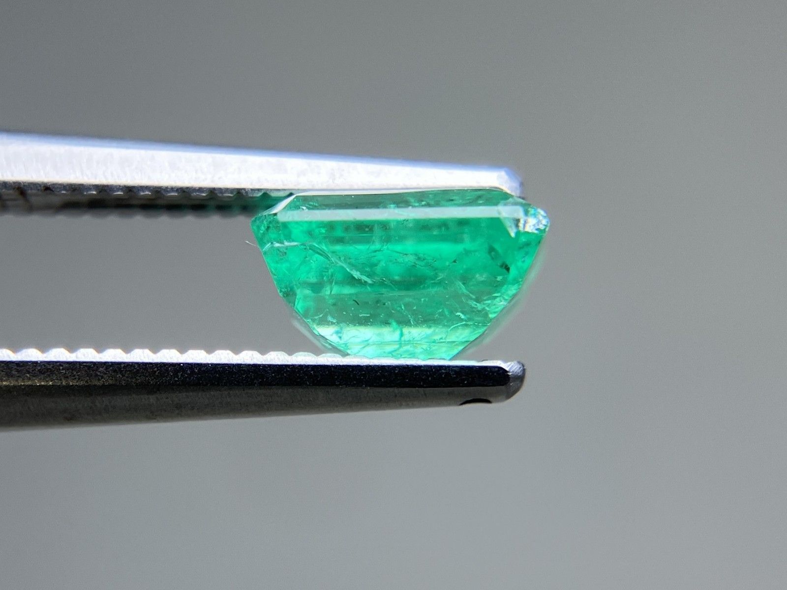 エメラルド 天然 1.118ct 中央宝石ソーティング付き 6.54㎜×5.86㎜×3.81㎜ ルース 裸石 7110YY FORTGASGNV_COM_BR