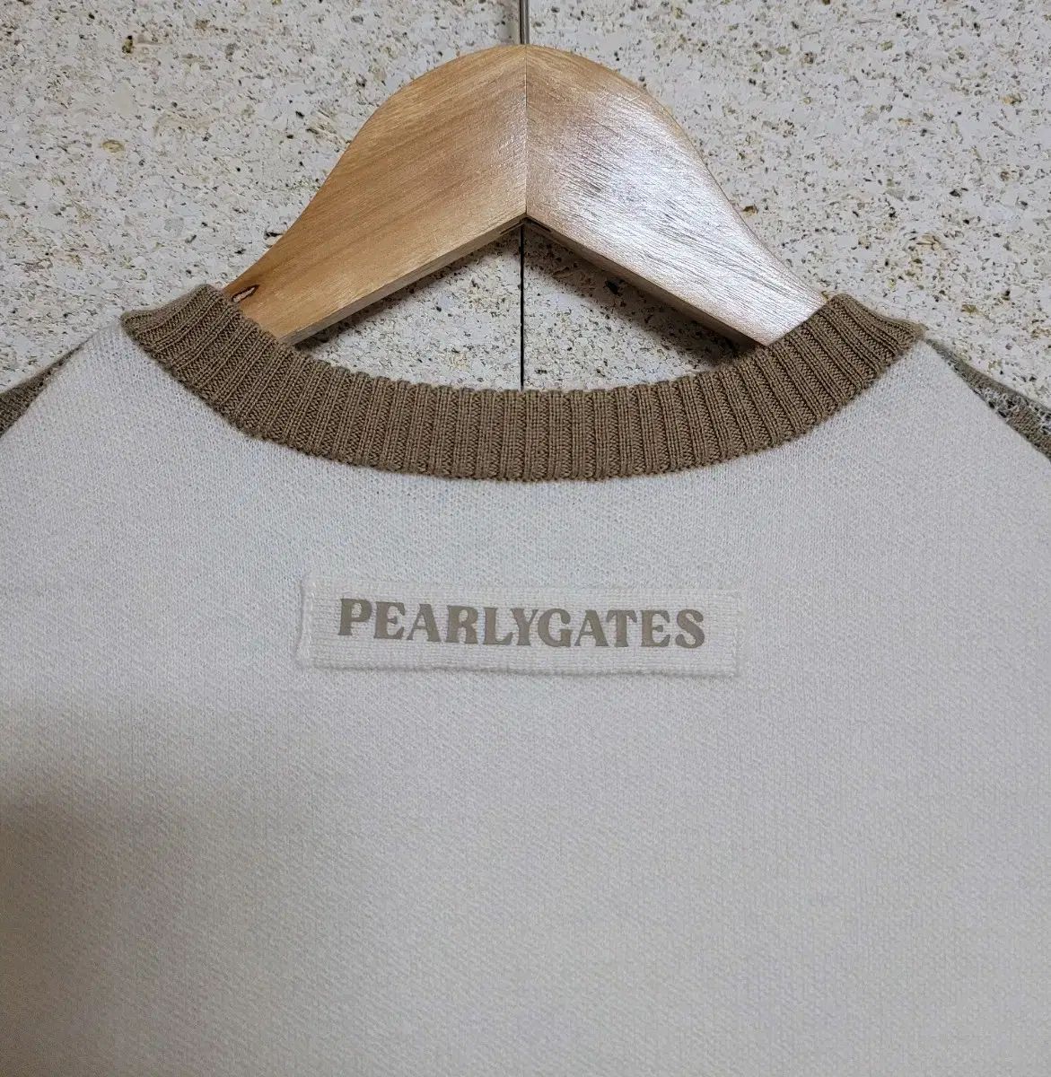 パーリーゲイツ メンズ カシミア ミックス バイ レタリング ニット LLC-HASEGAWATOSO_COM