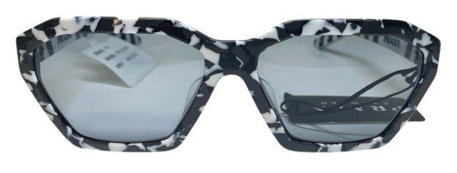 未使用 プラダ サングラス PRADA PR 03VSF カモフラージュ ミレニアルズ Millennials レディース メンズ ブラック ホワイト 迷彩 黒 白 SUNGLASSES 未使用 プラダ サングラス PRADA PR 03VSF カモフラージュ