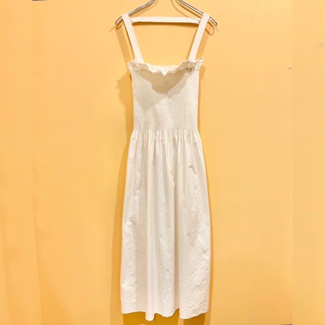 MM6 キャミソールワンピース ホワイト