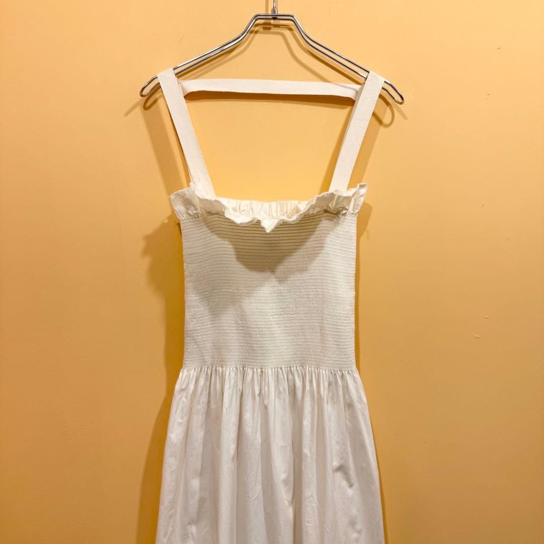 キャミソールワンピース ホワイト