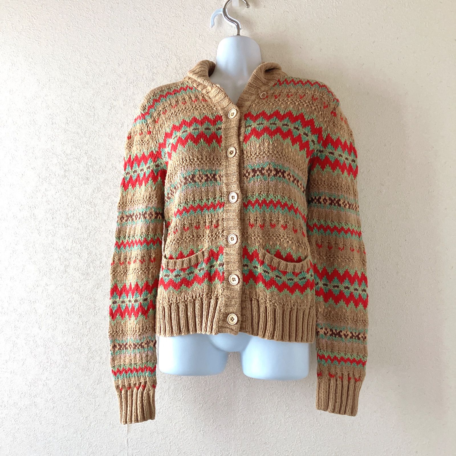 Ralph Lauren ラルフローレン フェアアイル柄 ノルディック柄 総柄 