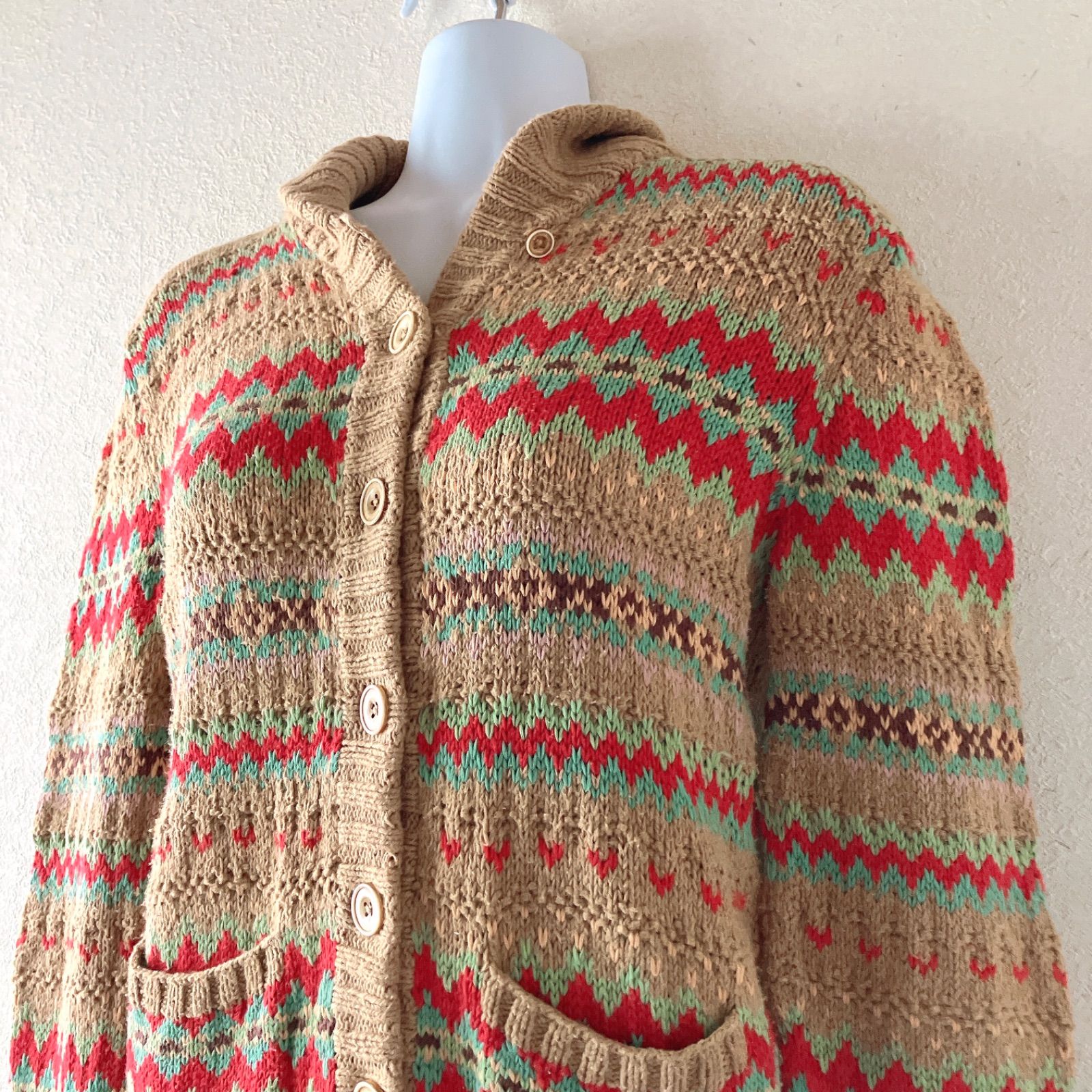 Ralph Lauren ラルフローレン フェアアイル柄 ノルディック柄 総柄