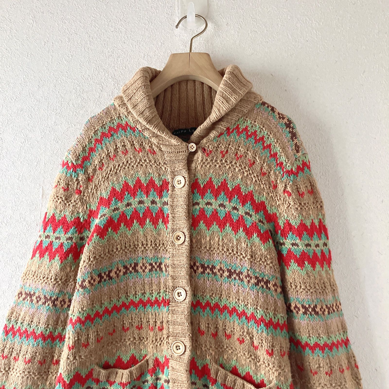 Ralph Lauren ラルフローレン フェアアイル柄 ノルディック柄 総柄