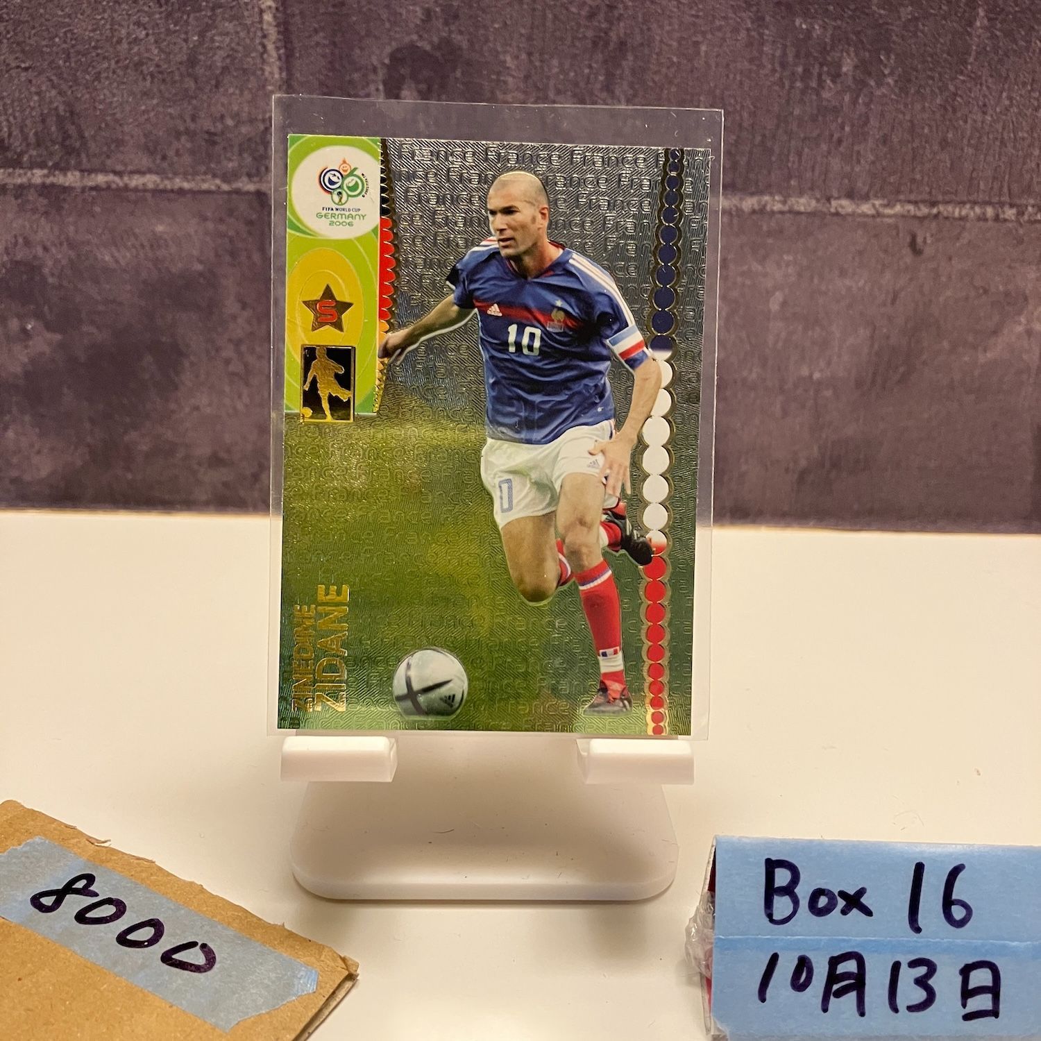 2006 Panini Zinedine Zidane France 2006 FIFA World 注文 Cup