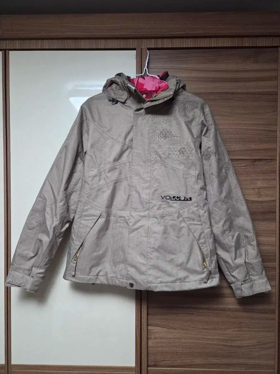 ボルコム レディース フード 防水 ジャケット ベージュ