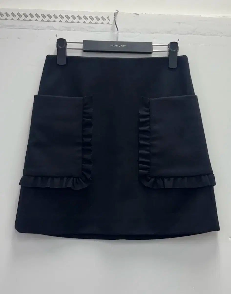 COS ブラック フリル ポケット ミニスカート EUR 36