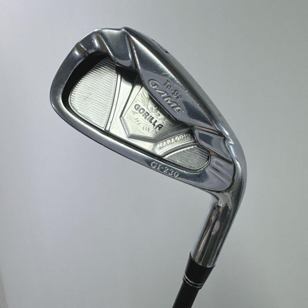 新品グリップ 高級シャフト To-Be GAME GI-230 7番単品アイアン 新品グリップ 高級シャフト To-Be GAME GI-230 7番単品アイアン