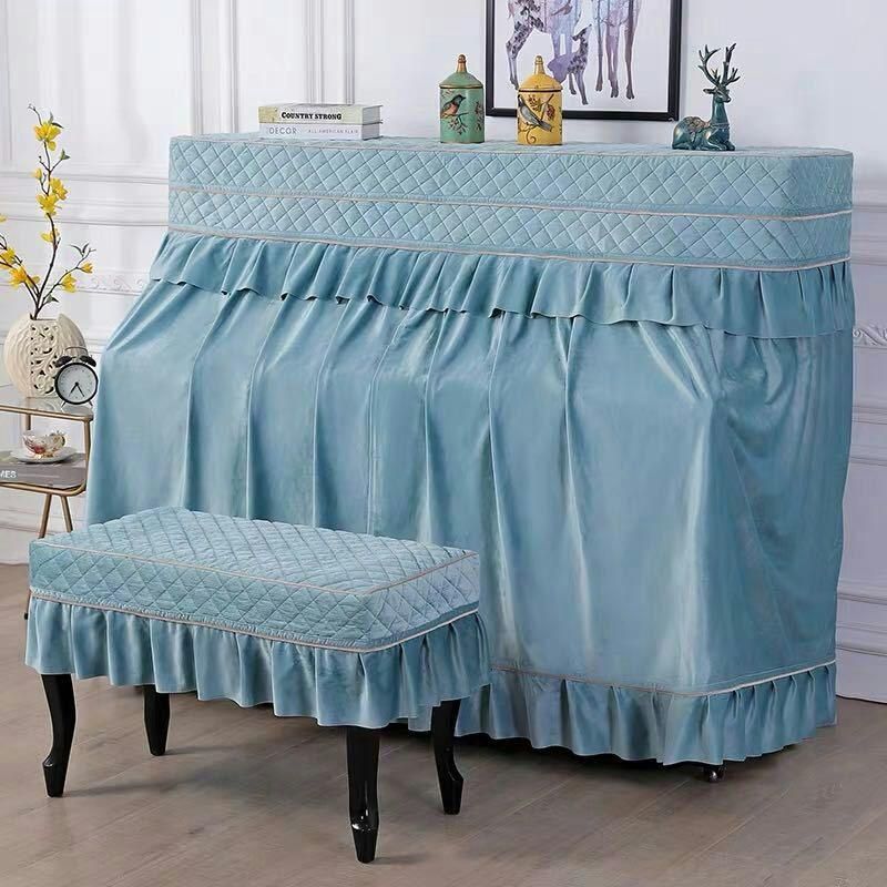 品質保証で、高速配送！ ピアノカバー ．イスカバー 2点セット