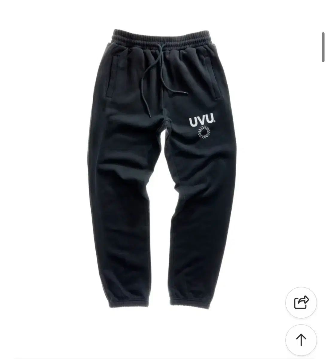 UVU IN シーグリ スウェットパンツ ブラック x s