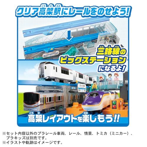 元気のある タカラトミー プラレール レバーでアクション＆サウンド! ビッグステーション 電車 列車 おもちゃ 3歳以上mp