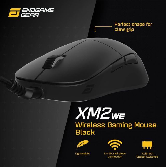 【送料無料】エンドゲームギア(Endgame Gear) XM2we ゲーミングマウス ワイヤレス ブラック EGG-XM2WE-BLK XM2we ゲーミングマウス - Wireless Lightweight ブラックブラック&frasl;-&frasl;