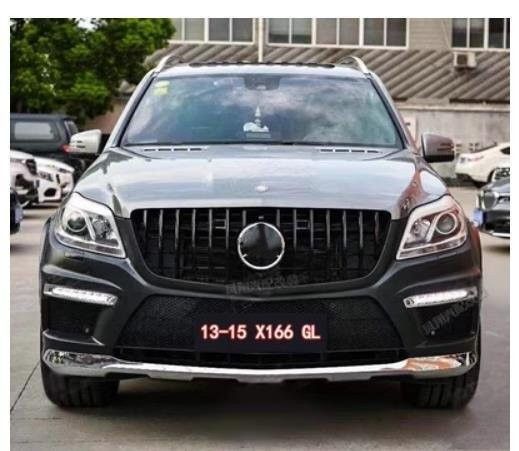 メルセデスベンツ GLクラス X166 2013-2015 フロント グリル GTグリル 外装 2色可選 FFCRYSTALESIA_COM