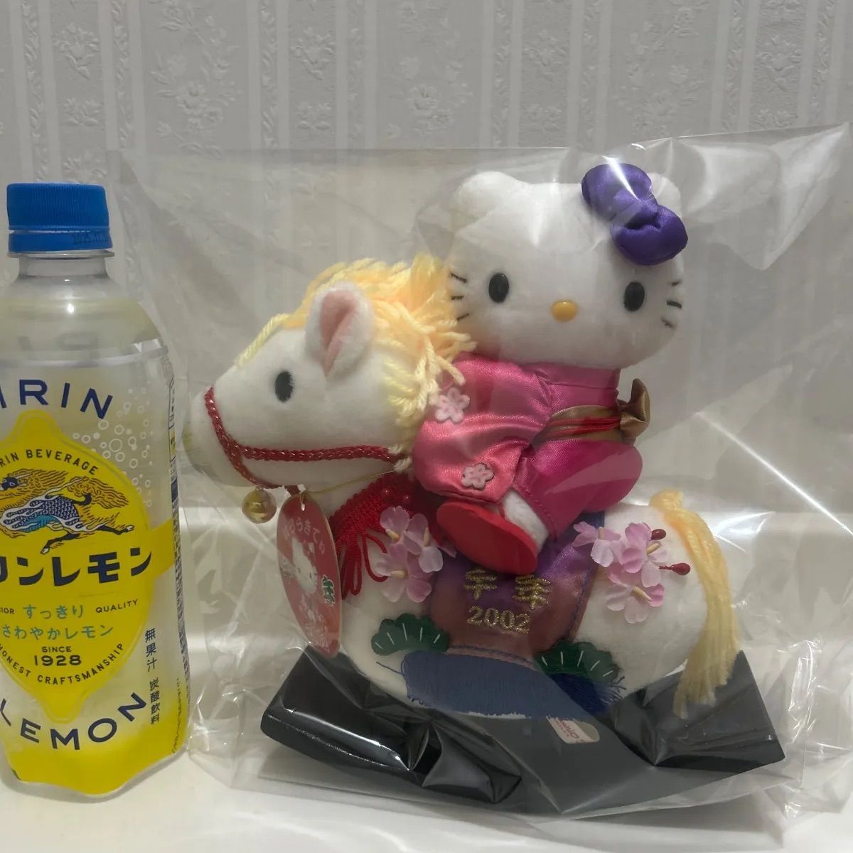 Hello Kitty 干支ヌイグルミ午 ヴィンテージ品 購入 中古ぬいぐるみ