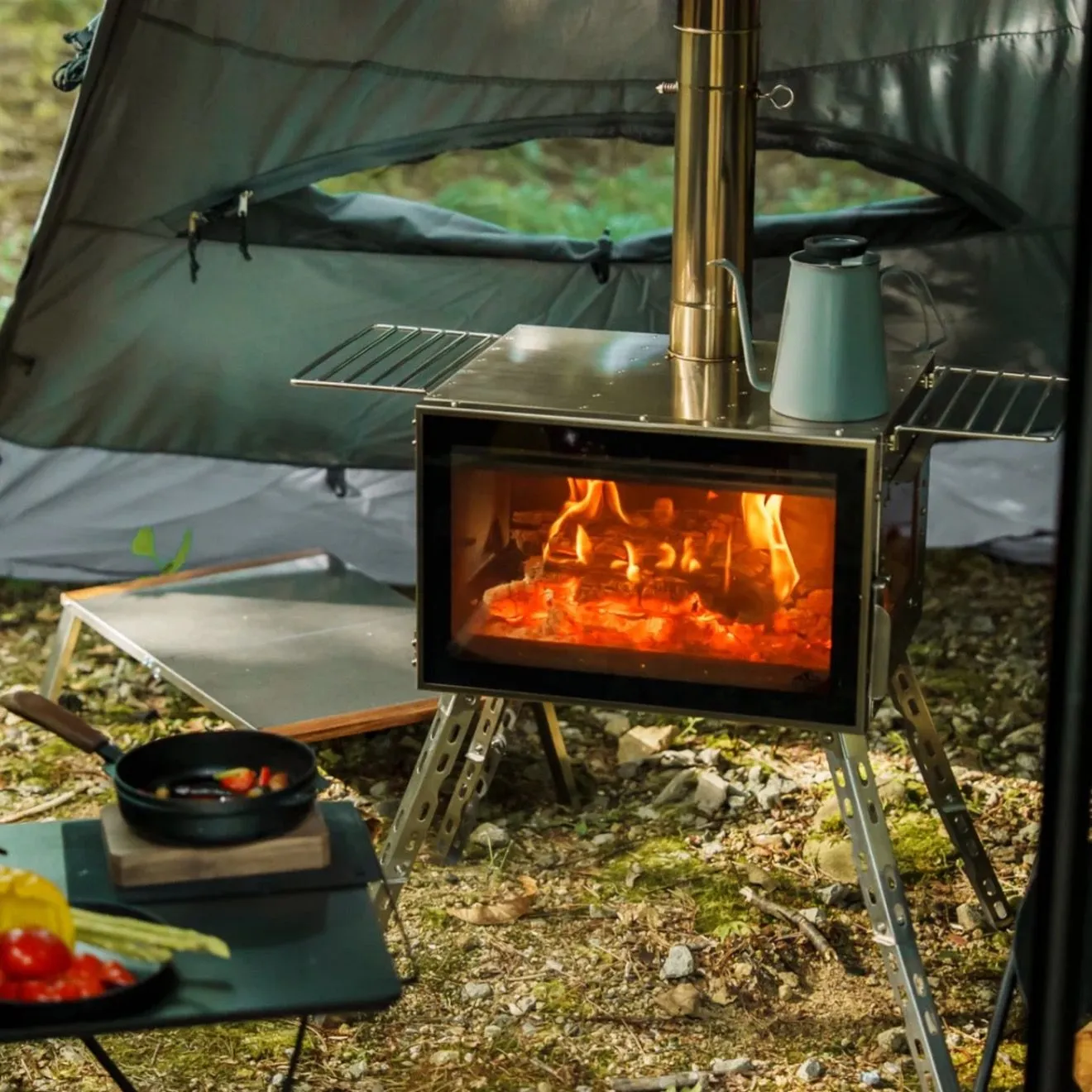 【すわこ】【二回のみ使用の美品】マウントスミ　オーラ2 おまけあり 11月22日12時発売予定】オフィシャルサイト限定販売 Woodstove AURA