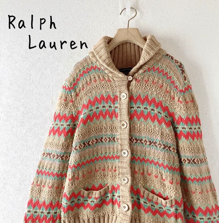 Ralph Lauren ラルフローレン フェアアイル柄 ノルディック柄 総柄