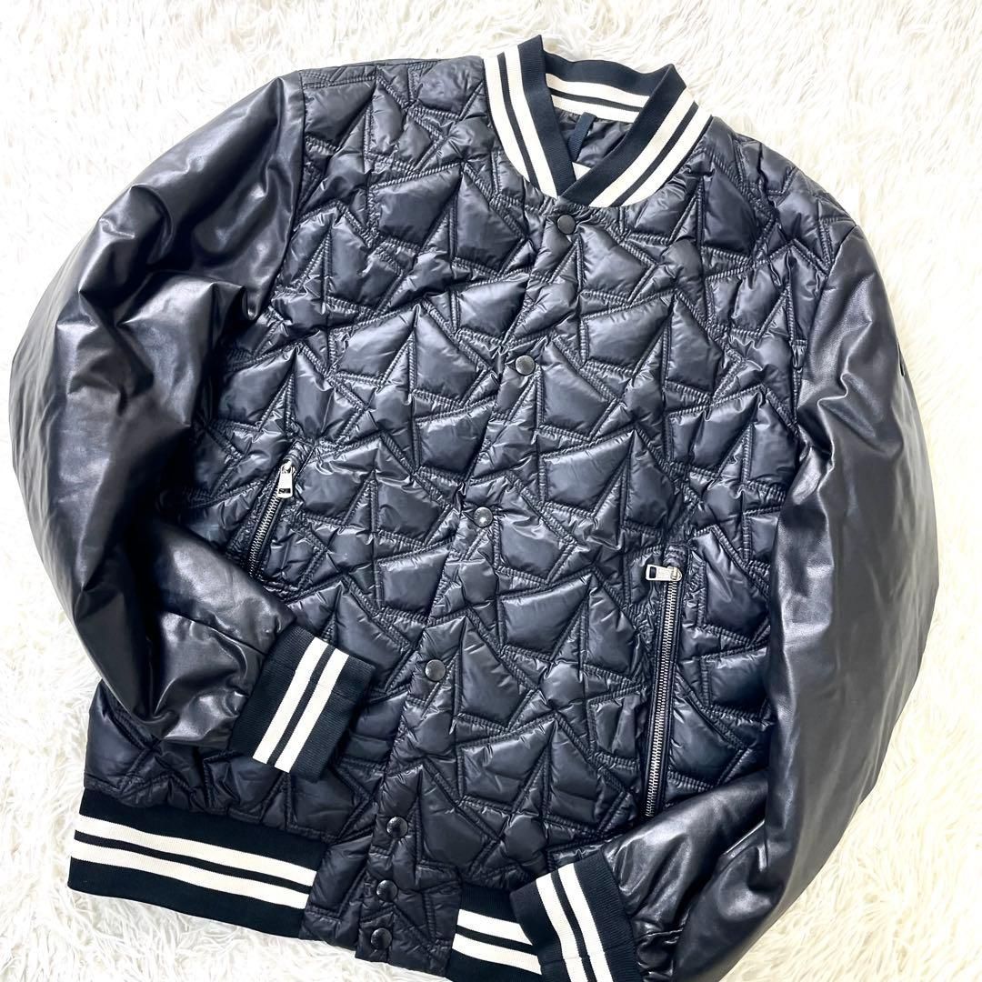 モンクレール MONCLER AUBURN スタジャン ダウンジャケット - メルカリ