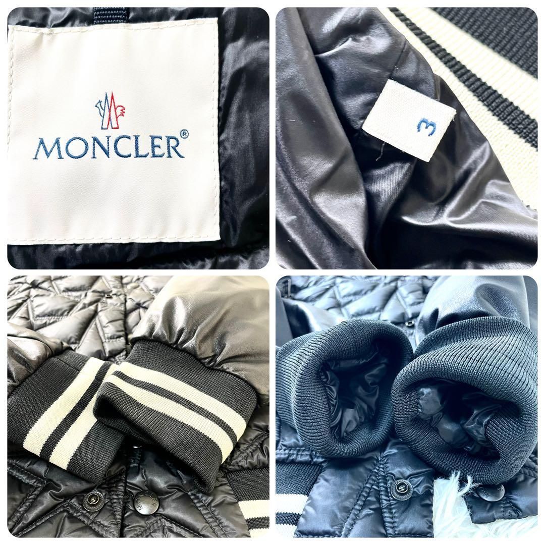 モンクレール MONCLER AUBURN スタジャン ダウンジャケット - メルカリ