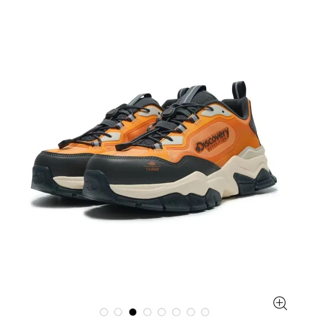 DISCOVERY トレッキング スニーカー オレンジ 250mm