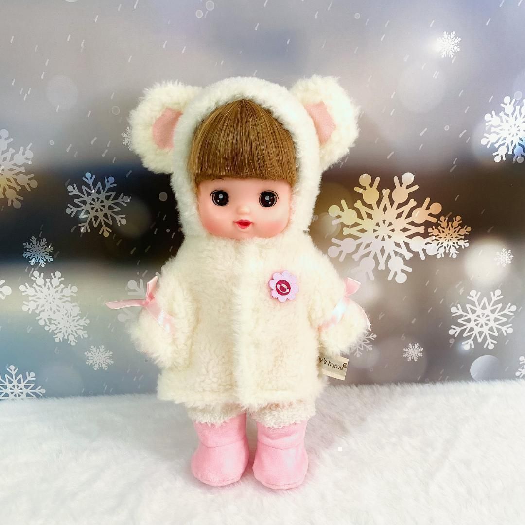 メルちゃん服 ソランちゃん服 くまさん＆ブーツ付き ドール服 着ぐるみ