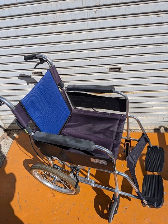 一部地域を除く 介助型車いす BAL-2 ノーパンクタイヤ KM-25-1023-07