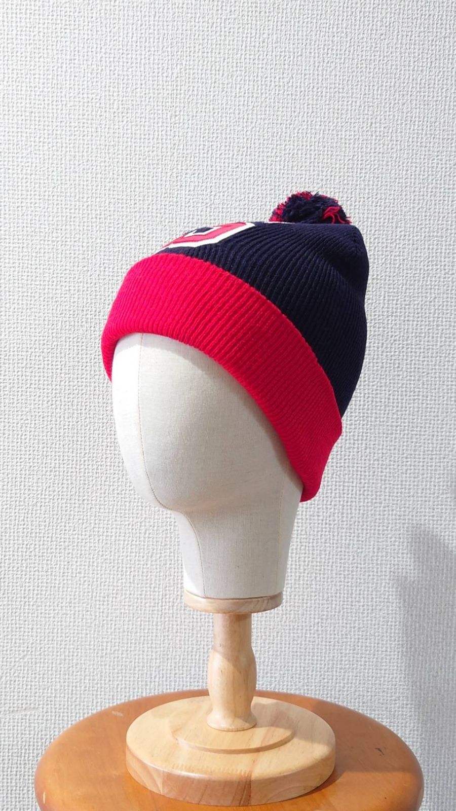 Supreme カナダ製 Team Beanie Navy Red