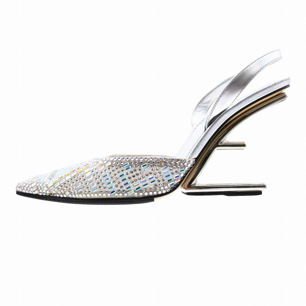 FENDI フェンディ ファースト ストーン パンプス ポインテッドトゥ