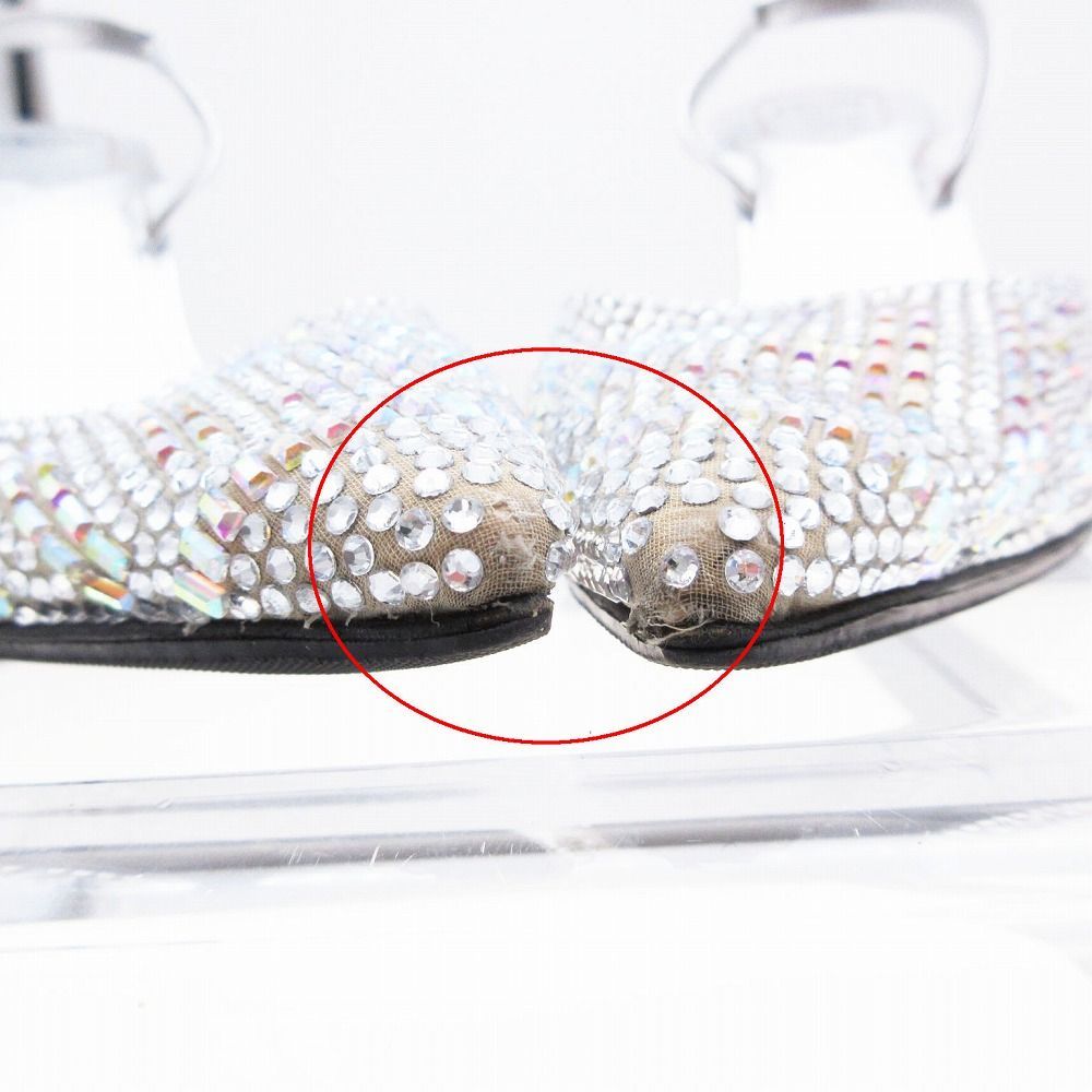 FENDI フェンディ ファースト ストーン パンプス ポインテッドトゥ