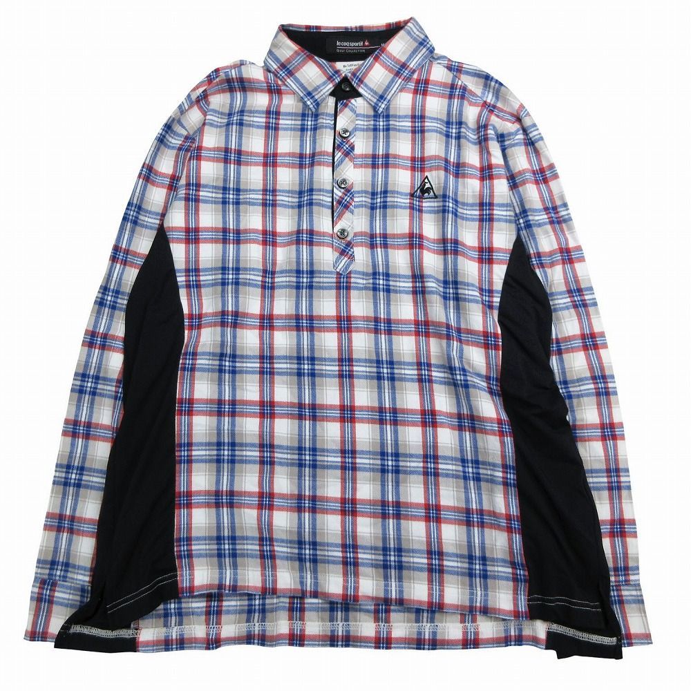 le coq sportif ルコックスポルティフ ゴルフウェア QG1476 チェック柄