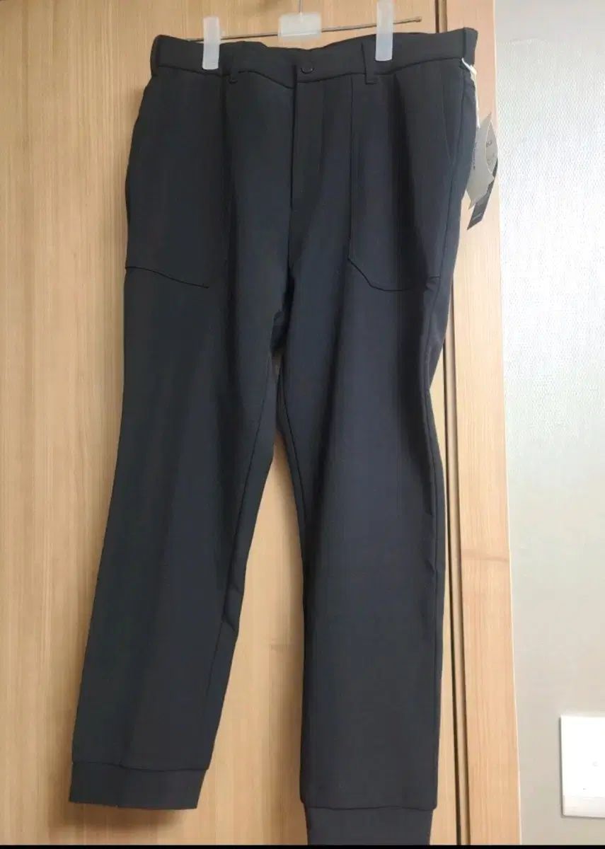 BEANPOLEGOLF ビンポールゴルフ ブラック バック起毛 ジョガーパンツ