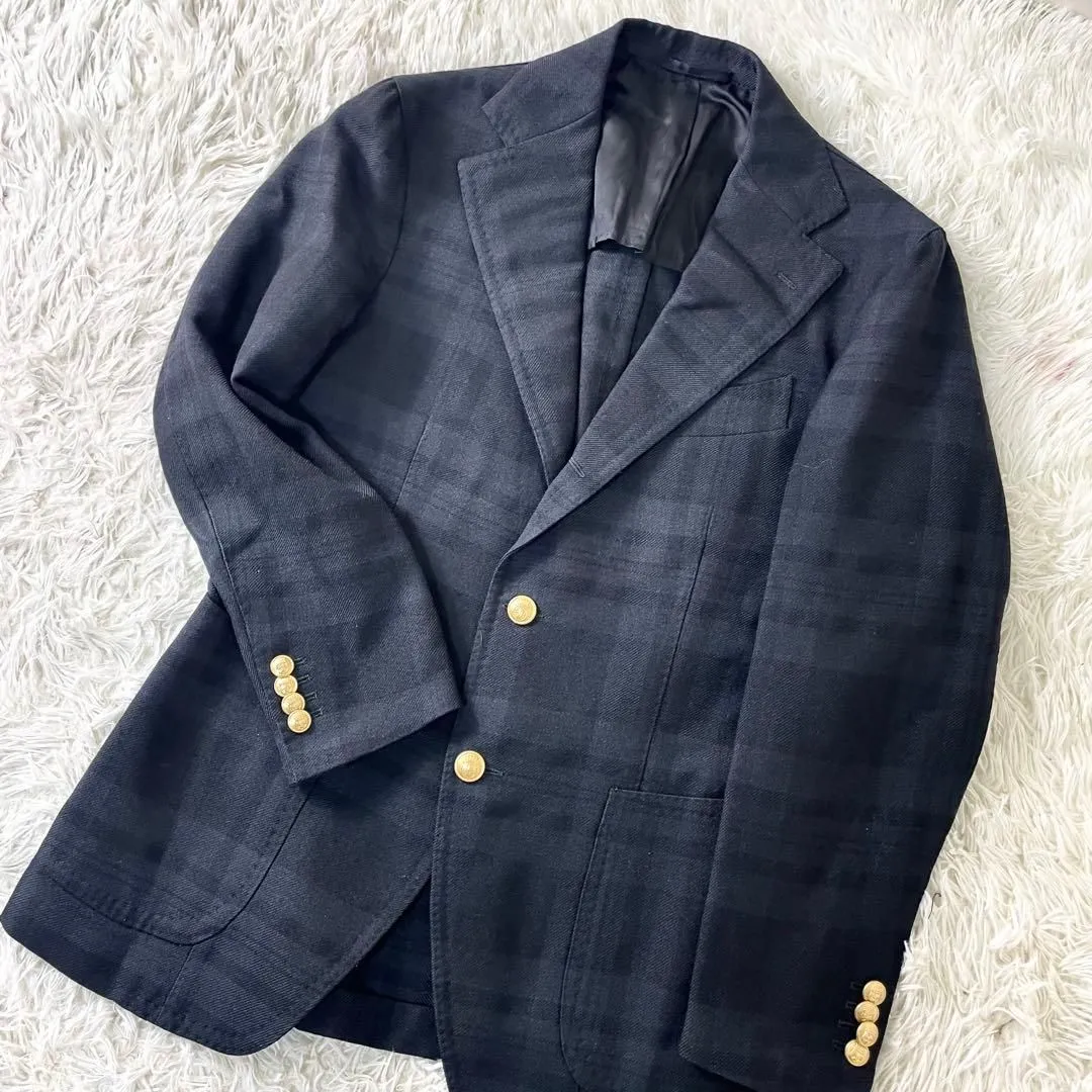 美品✨ティトアレグレット　テーラードジャケット　リネン100% Lサイズ 美品✨ティトアレグレット テーラードジャケット リネン100% Lサイズ