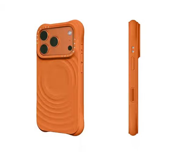 人気 新品CASETiFY ウェーブシリコンケースiPhone17pro Max 用ケース