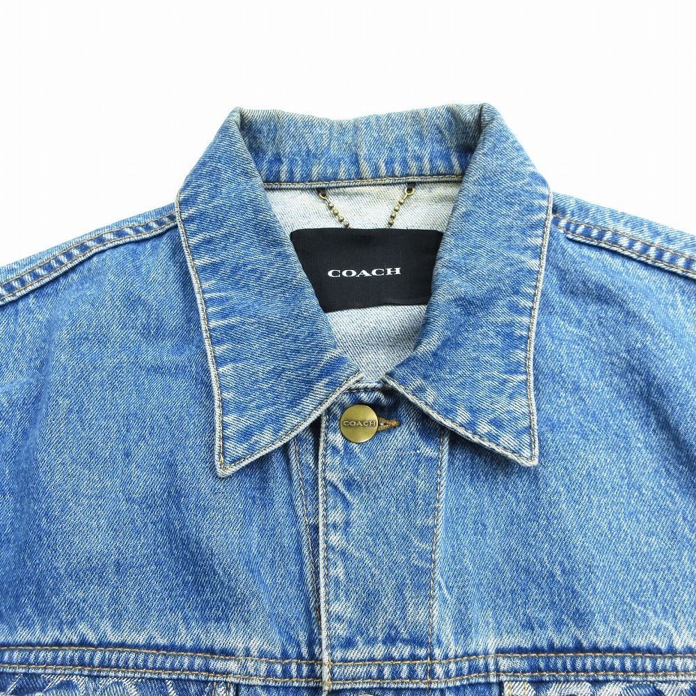 COACH シグネチャー Gジャン デニムジャケット Lサイズ シグネチャー