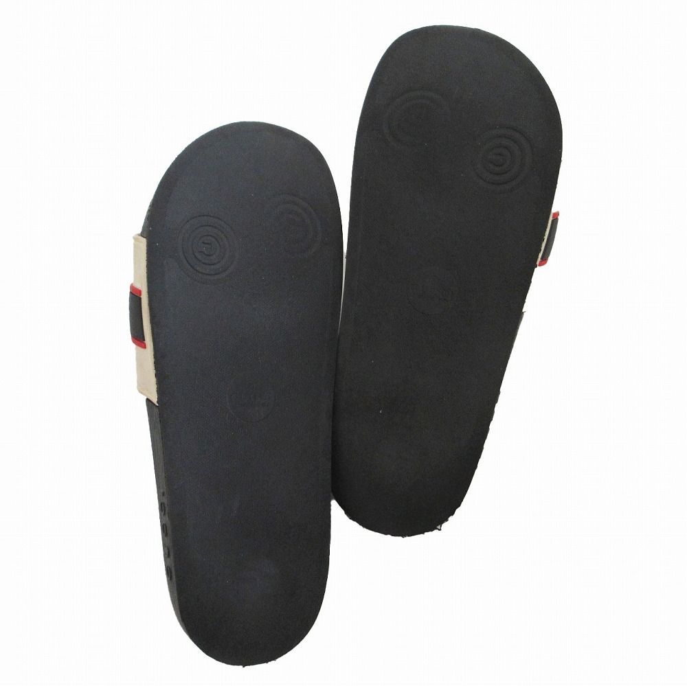  グッチ GUCCI サンダル メンズ シューズ 522884-JC 200-9572 ストライプ ラバー スライド シャワーサンダル サイズ26 cm ビーチサンダル シャワーサンダル サンダル