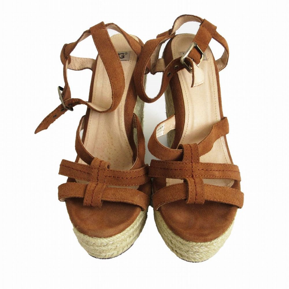 UGGウェッジソールスエードサンダル UGG ウェッジソール サンダル22.5