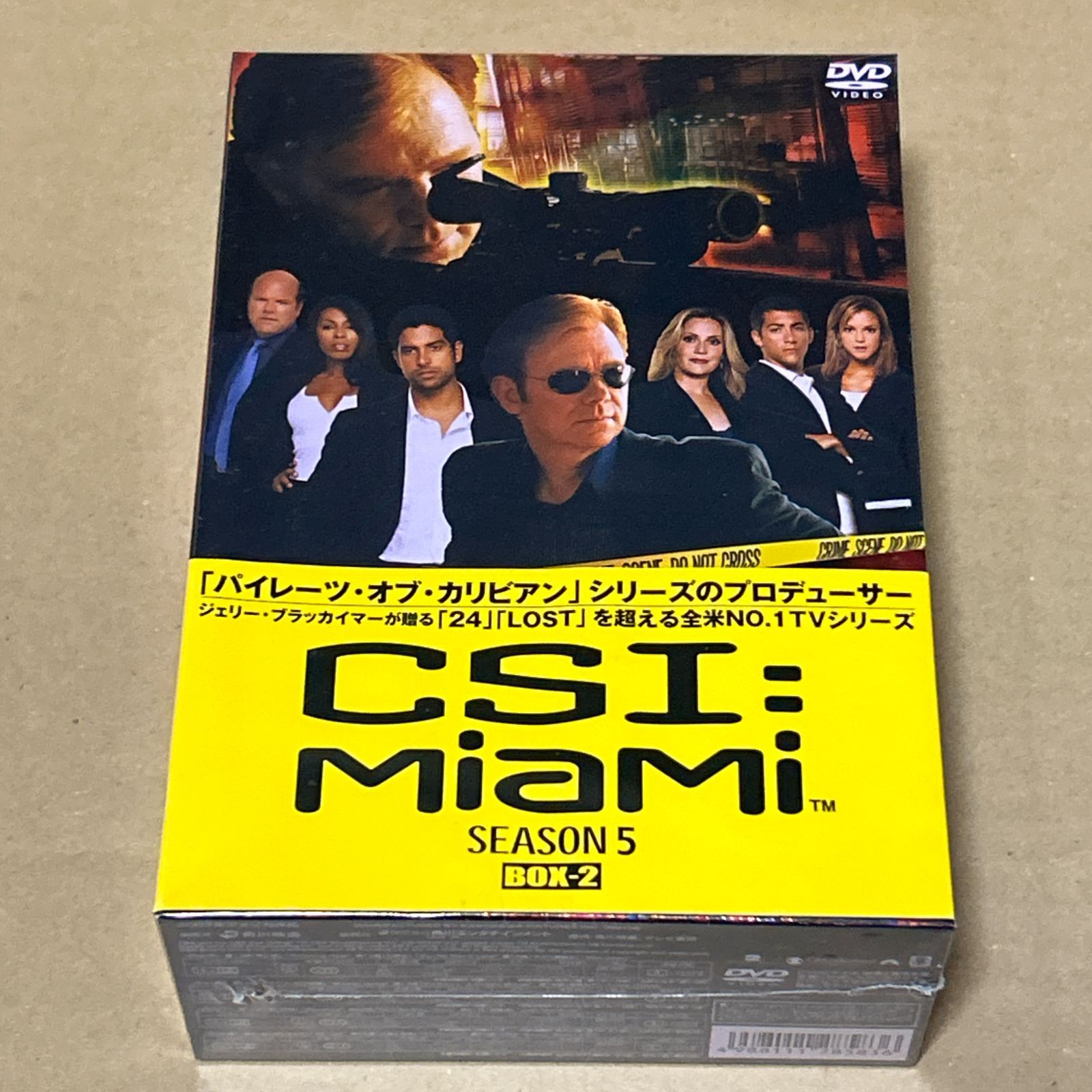 DVD「CSI:マイアミ シーズン5 コンプリートDVD-BOX-2〈4枚組〉」 CSI:マイアミ シーズン5 コンプリートBOX-2：新品未開封DVD - メルカリ
