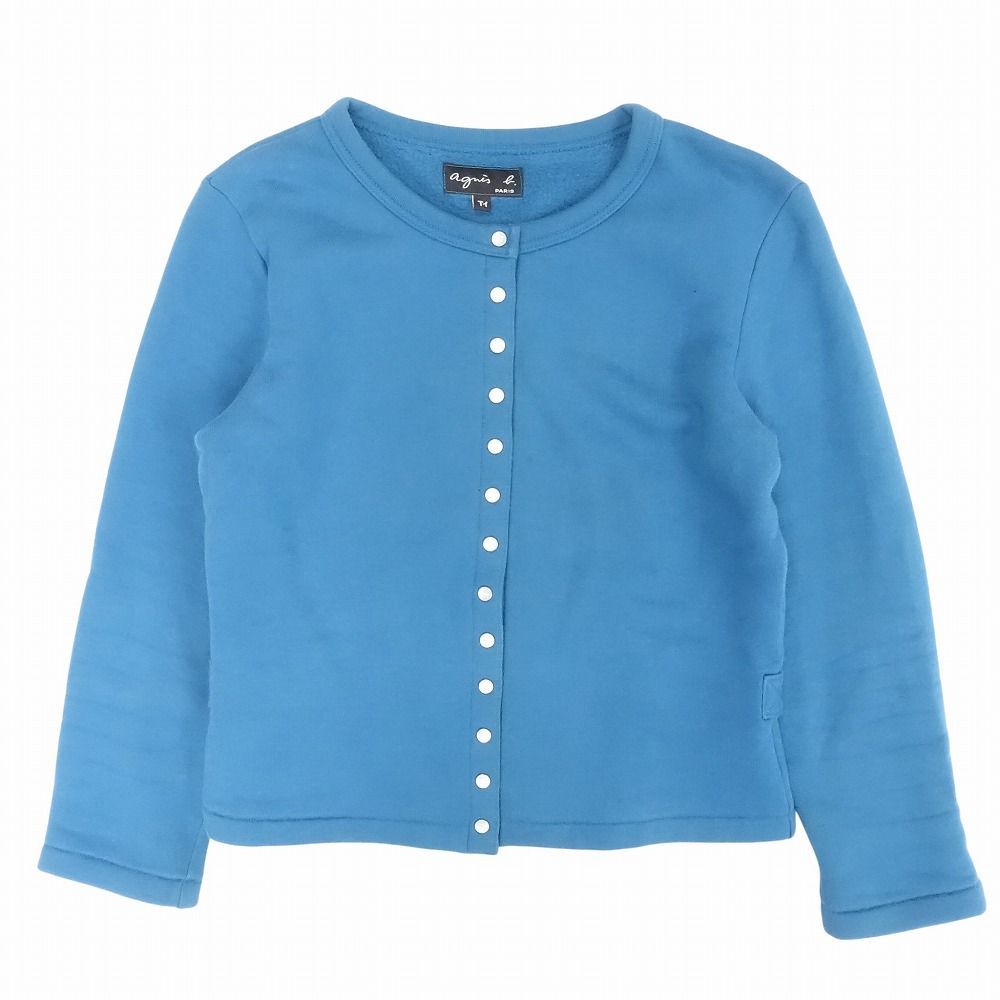 アニエスベー スウェット カーディガン 裏起毛 2 アニエスベー スウェット カーディガン 裏起毛 2 agnes b