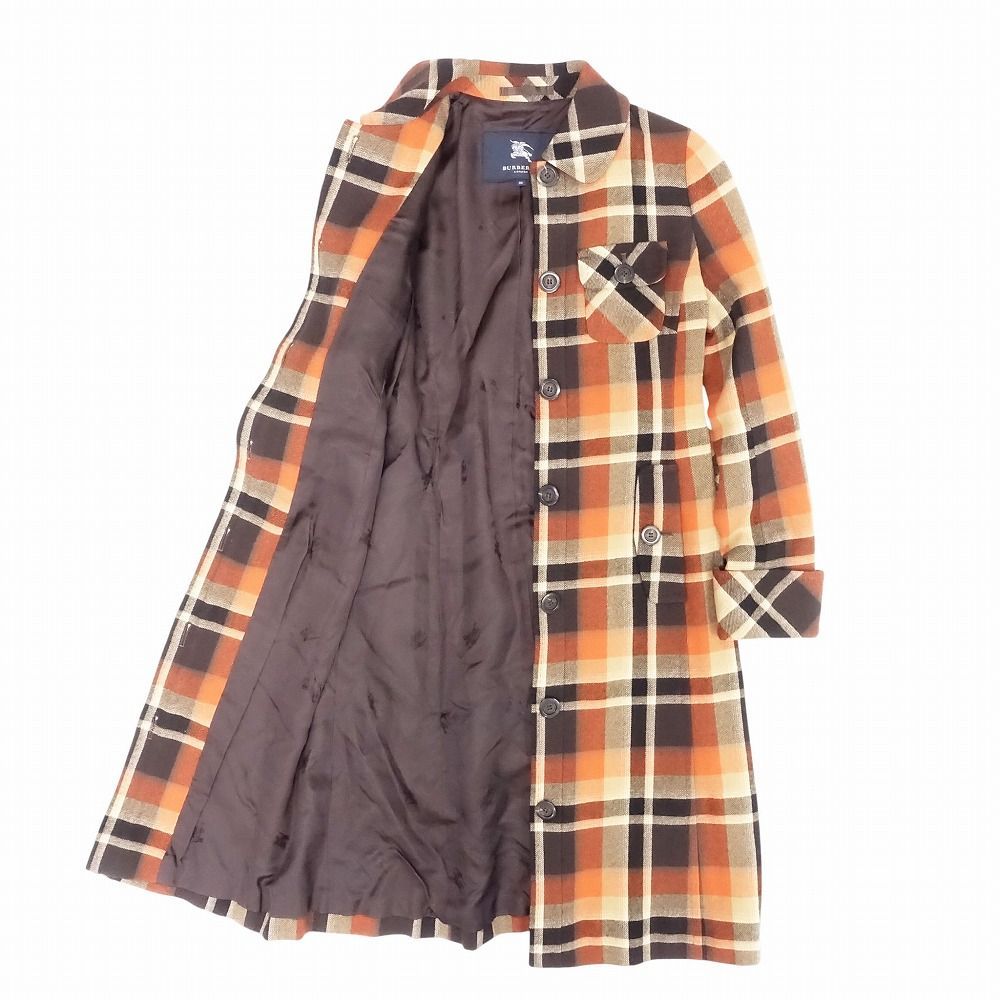 極美品バーバリーロンドン 美品 バーバリー ロンドン コート チェック 