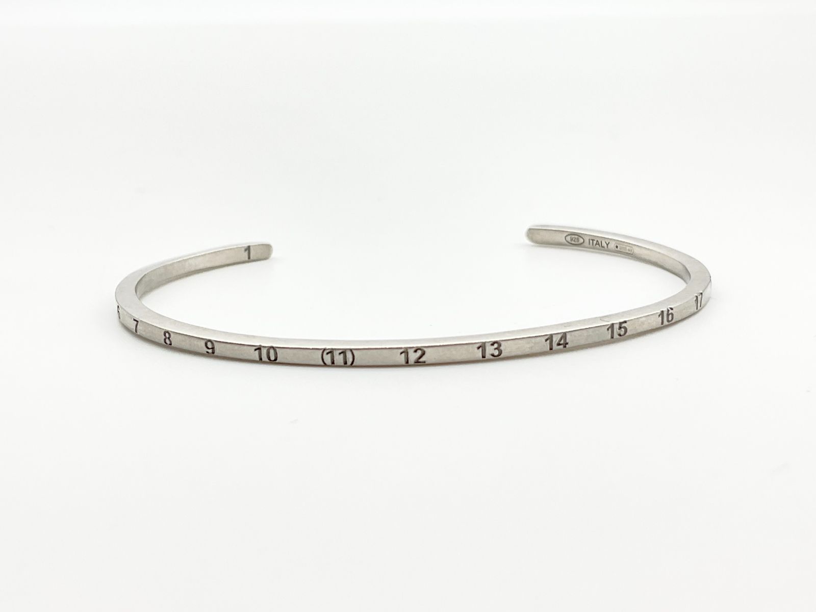 MAISON MARGIELA メゾンマルジェラ 1 ナンバリングバングル シルバー