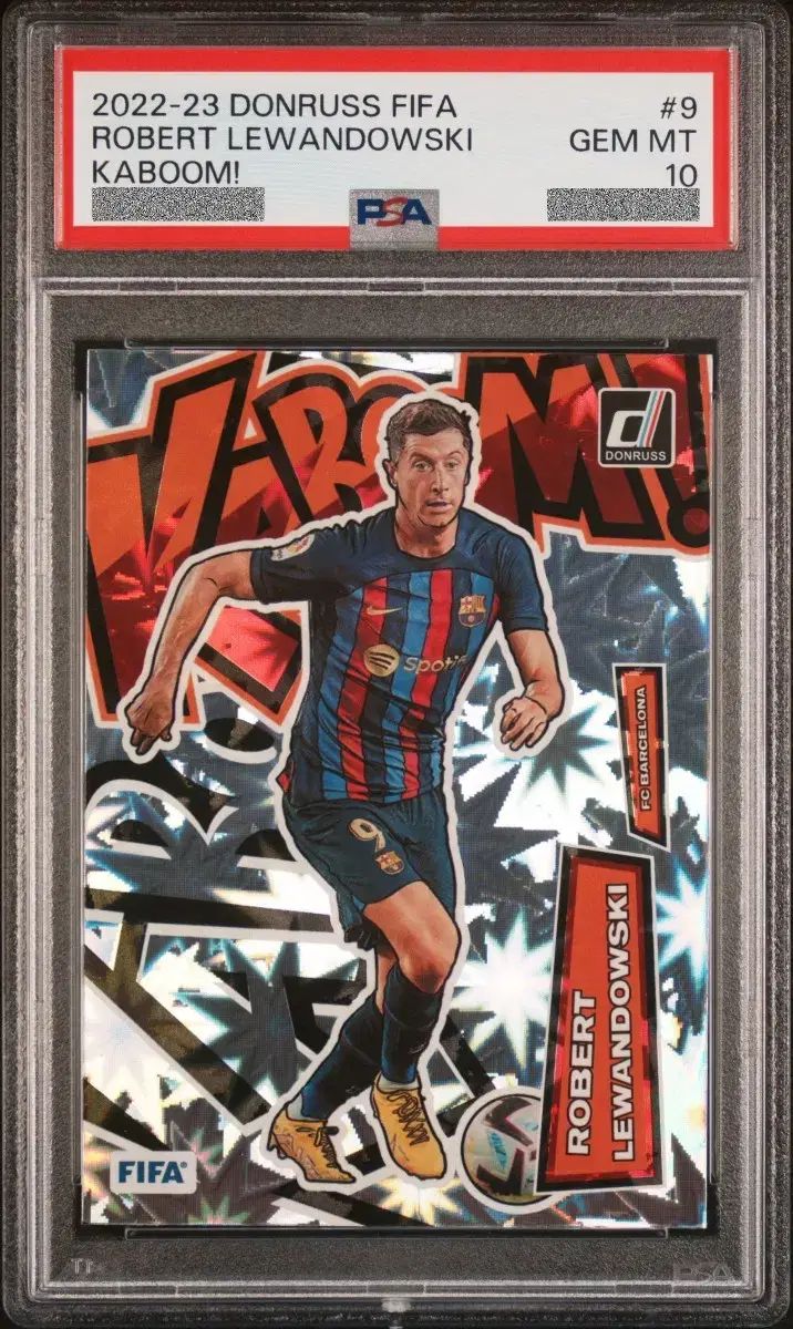 ロベルト レヴァンドフスキ カブン PSA10