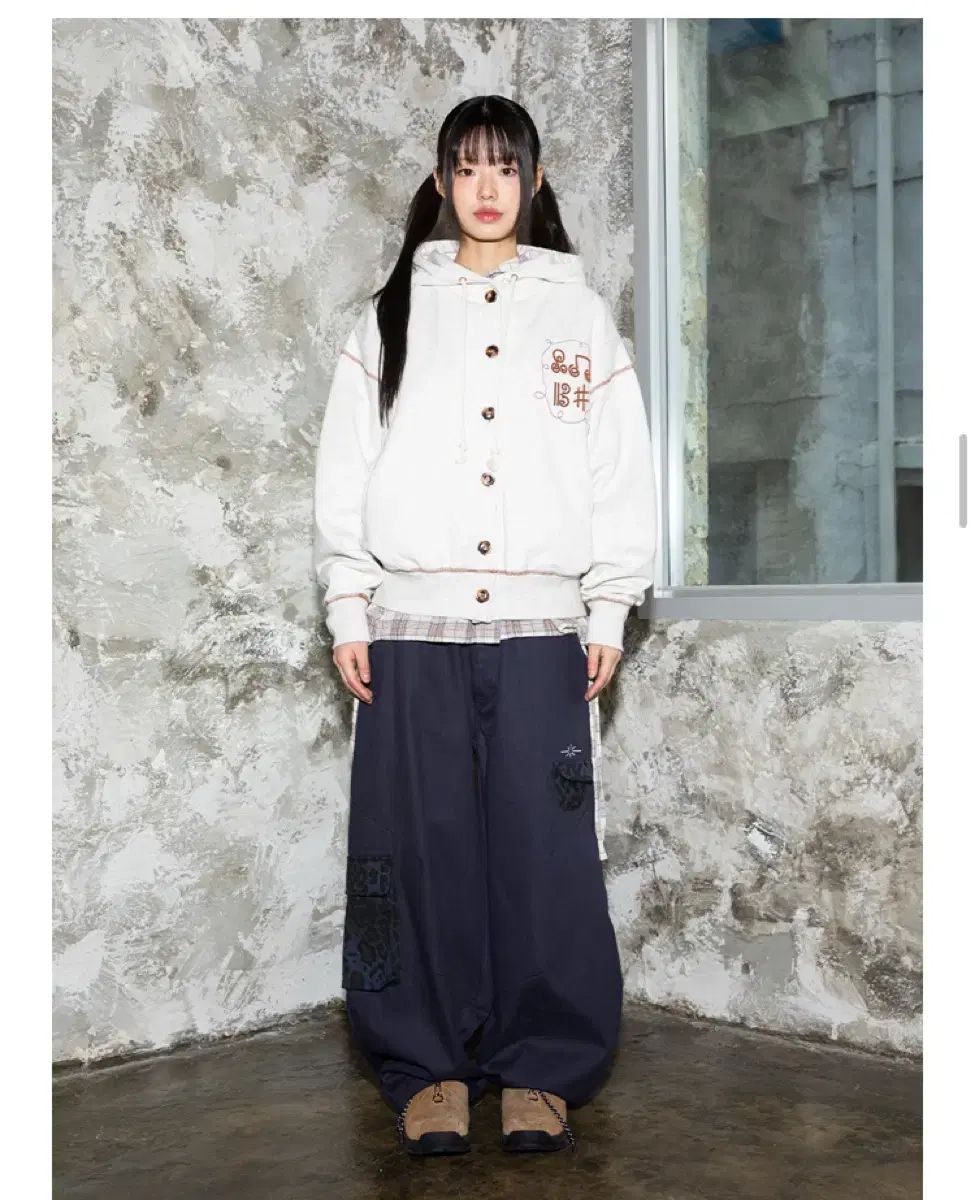 ルナキーフ ネイビー カーゴ パンツ