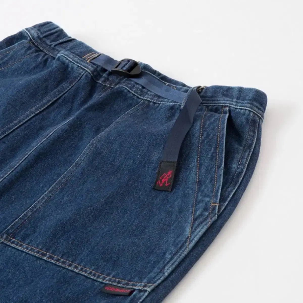 グラミチ ミッド Indigo デニム スカート M