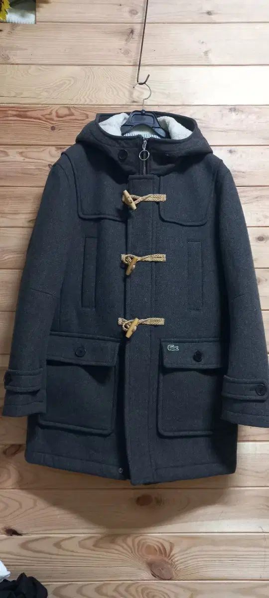 ラコステ LIVE トグルボタン ウールコート