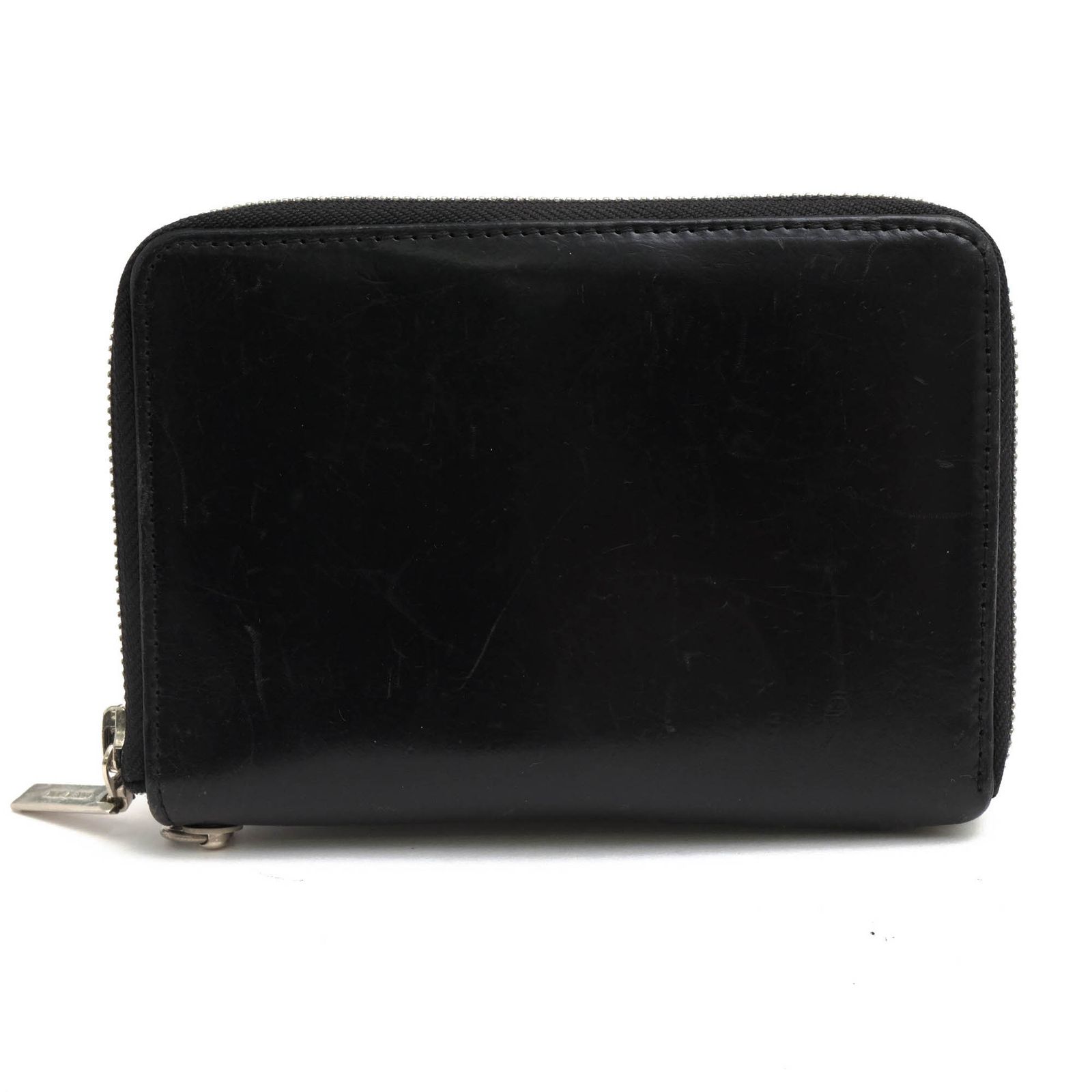 【美品】YOHJI YAMAMOTO POUR HOMME 長財布　牛革　レザー ヨウジヤマモト／YOHJI YAMAMOTO 長財布 財布 ウォレット メンズ 男性