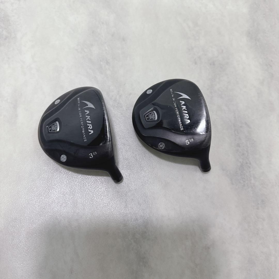AKIRA ADR PLATINUM FW 3W 5W ヘッド単品2個セット - メルカリ