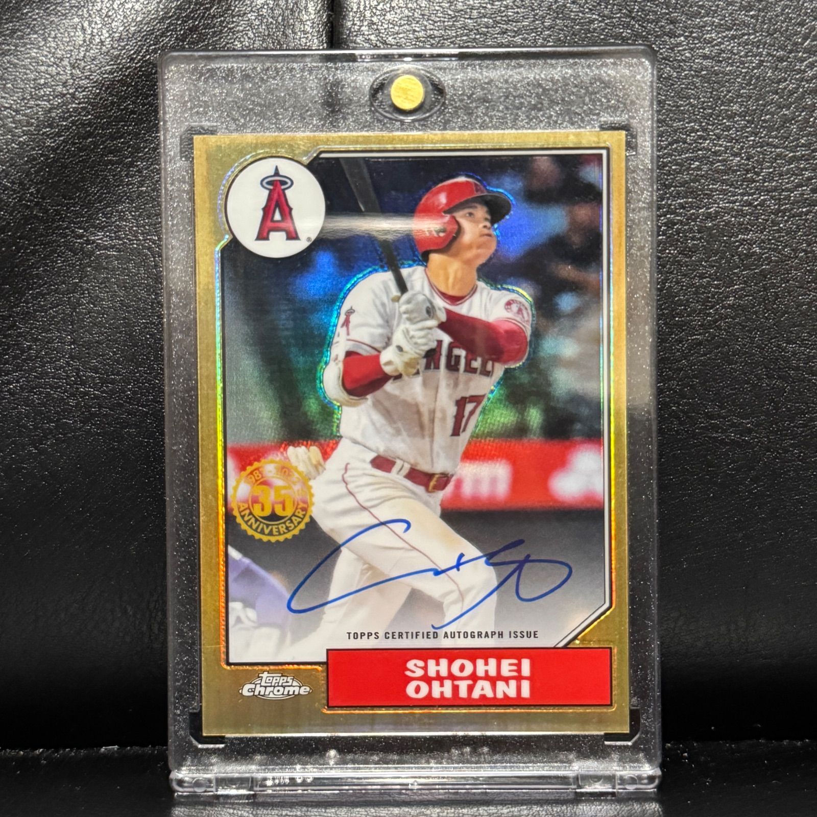 2025 Topps Chrome 1987 大谷翔平 直筆サインカード 50枚