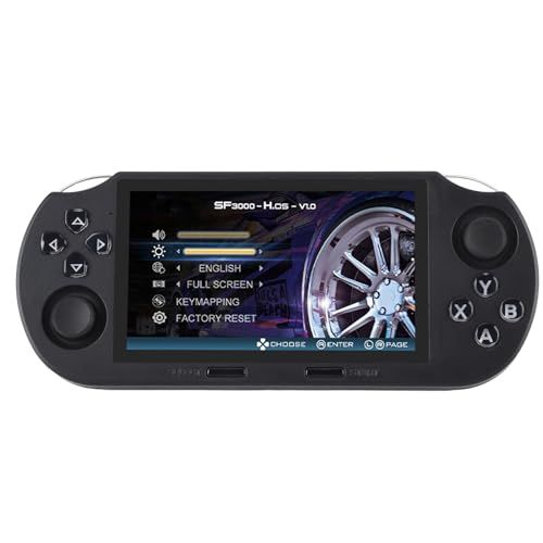 ハンドヘルドレトロゲームコンソール 4.5インチ854x480 IPSスクリーンポータブルビデオゲームコンソール 64GBクラシックゲームに組み込まれ 14種類のエミュレーターをサポートしますmp