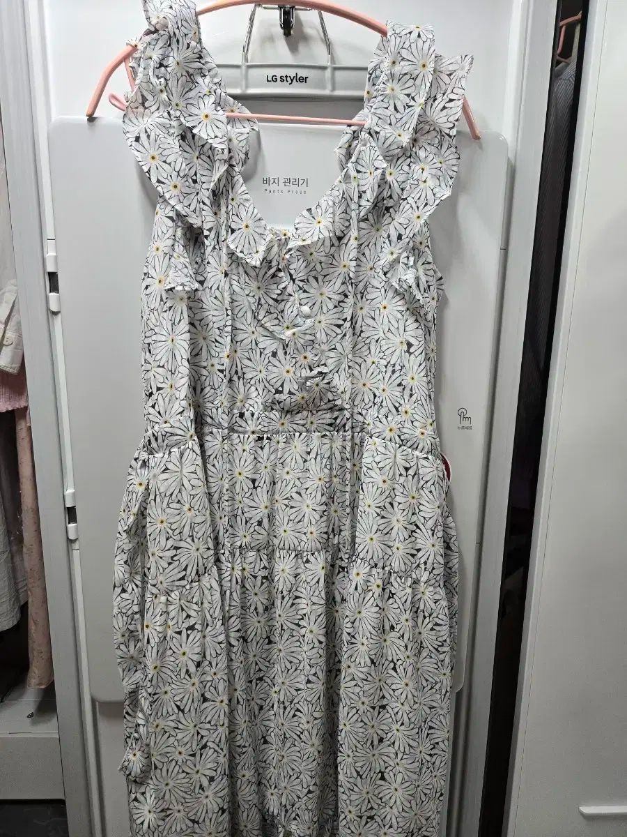 マイン フラワー ロング ONE PIECE 55サイズ