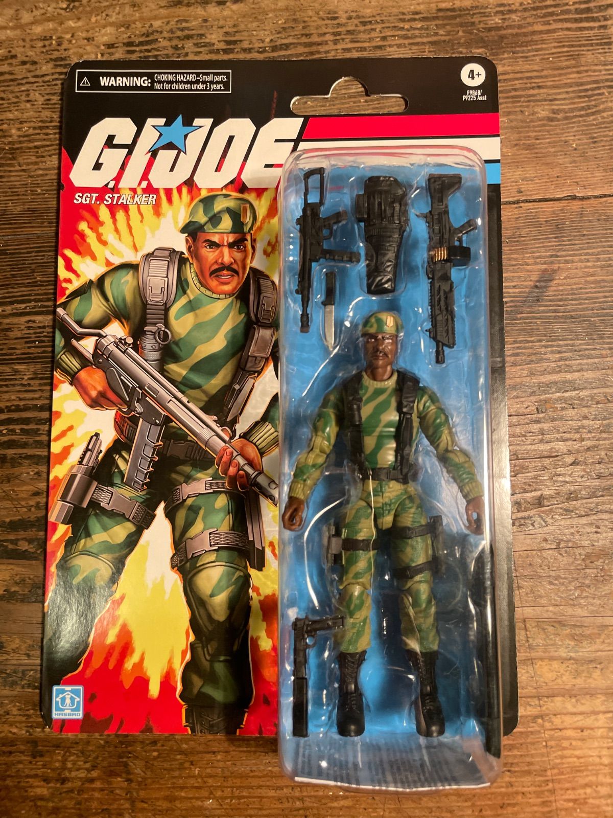 ハズブロ】G.I. Joe クラシファイドシリーズ レトロカードバック SGT