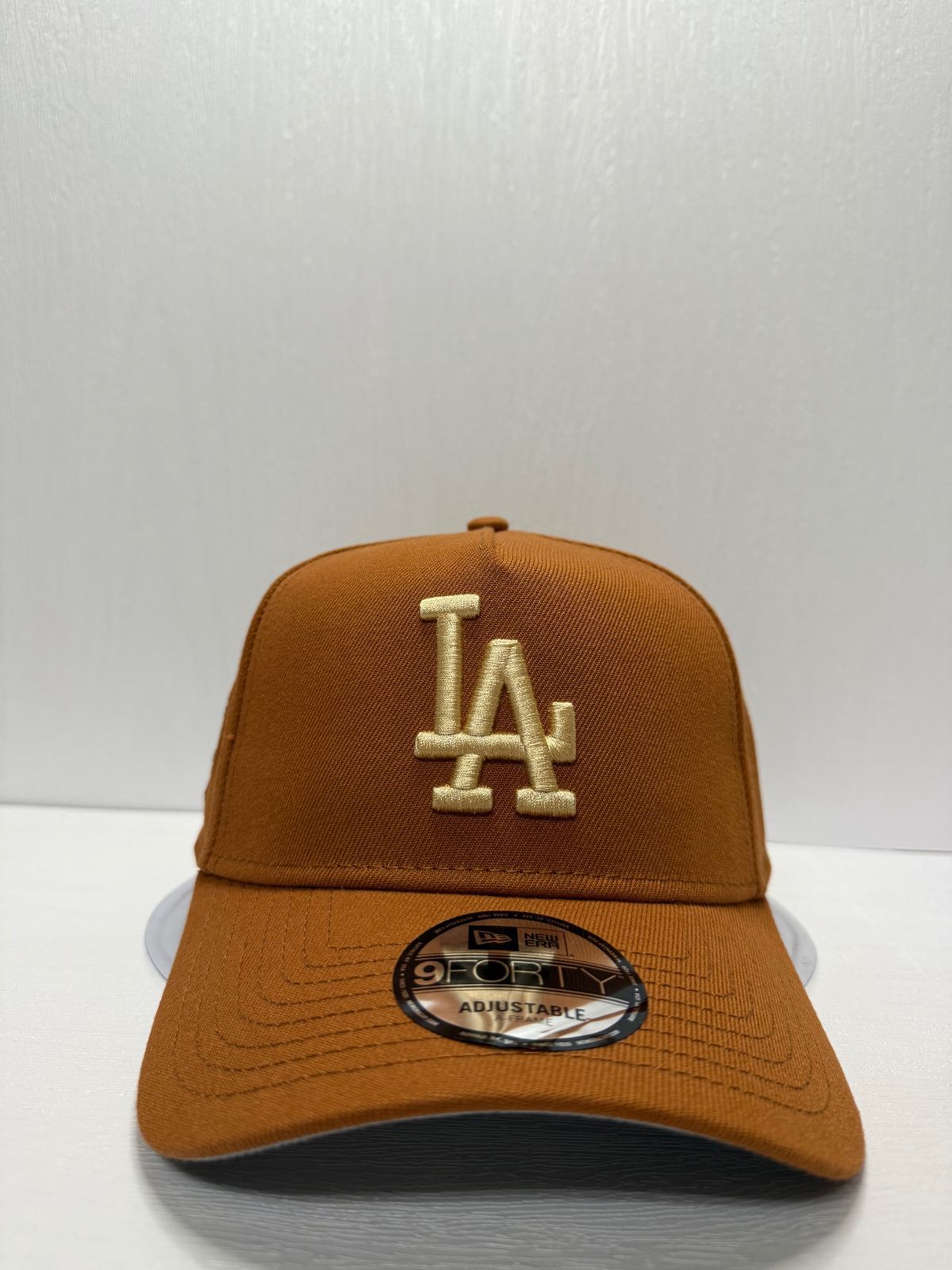 Newera ロサンゼルスドジャース 大谷翔平 LA JPN 9 forty A-FRAME スナップバックキャップ ブラウン